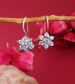 Load image into Gallery viewer, Pendientes de flor de plata 925 | Circonita cúbica | Joyería para mujer