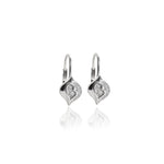 将图像加载到图库查看器中, 925 Silver Cubic Zirconia Heart Earrings for Women | Gift Jewelry
