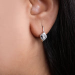 将图像加载到图库查看器中, 925 Silver Cubic Zirconia Heart Earrings for Women | Gift Jewelry