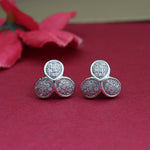 Load image into Gallery viewer, 925 Silver Cubic Zirconia Stud Earrings | Women's Jewelry Gift