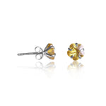 Load image into Gallery viewer, Pendientes de citrino en plata 925 | Joyas con piedras preciosas para mujer