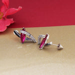 Load image into Gallery viewer, 925 Silver Ruby Earrings for Women | Gemstone Jewelry Gift