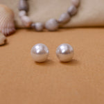 将图像加载到图库查看器中, Pearl Stud Earrings for Women | Elegant Daily Wear Jewelry