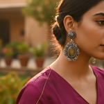 Load image into Gallery viewer, 925 Silver Labradorite Earrings for Women | Dangle Earrings