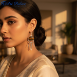 Load image into Gallery viewer, Pendientes de ojo de tigre en plata 925 para mujer | Joyas colgantes