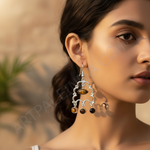 Load image into Gallery viewer, Pendientes colgantes de ojo de tigre en plata 925 para mujer