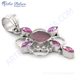 Load image into Gallery viewer, 925 Silver Gemstone Pendant for Women | Statement Jewelry