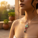 Load image into Gallery viewer, 925 Silver Gemstone Pendant Necklace for Women | Gift Jewelry