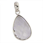 将图像加载到图库查看器中, 925 Silver Tear Drop Pendant | Smoky Quartz Gemstone | Women's Gift
