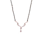 Load image into Gallery viewer, Rose Gold CZ Mangalsutra Necklace for Women | Daily Wear