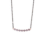 Load image into Gallery viewer, Rose Gold CZ Stone Mangalsutra Necklace for Women | Daily Wear