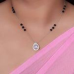 Load image into Gallery viewer, 925 Silver Pear Cut CZ Necklace for Women | Gift Jewelry