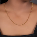 Load image into Gallery viewer, Collar de cadena cubana de oro | Cadena de oro para hombre y mujer