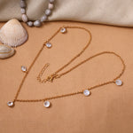 Load image into Gallery viewer, gold plating Chain with Crystal Stone Necklace for Women | Daily Wear