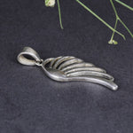 Load image into Gallery viewer, Sterling Silver Open Wing Pendant Necklace for Women Daily Wear