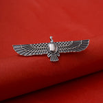 Load image into Gallery viewer, 925 Silver Winged Sun Pendant for Men & Women | Spiritual Jewelry