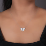 Load image into Gallery viewer, 925 Silver Butterfly Necklace for Women | Gift Jewelry