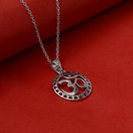 Load image into Gallery viewer, 925 Silver Om Pendant Necklace | Spiritual Jewelry for Women
