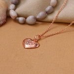 Load image into Gallery viewer, Rose gold plating Heart Pendant Necklace | Women's Jewelry | Gift