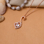 Load image into Gallery viewer, Rose gold plating Heart Pendant Necklace for Women | Gift for Her