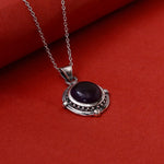 Load image into Gallery viewer, 925 Silver Amethyst Pendant Necklace for Women | Gift Jewelry