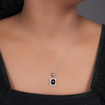 Load image into Gallery viewer, 925 Silver Red Stone Pendant Necklace for Women | Gift Jewelry