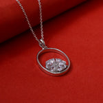 Load image into Gallery viewer, 925 Silver Flower Pendant Necklace for Women | Daily Wear Gift