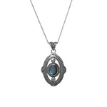 Load image into Gallery viewer, 925 Silver Labradorite Pendant Necklace for Women | Gift Jewelry