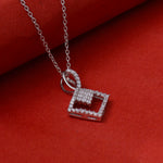 Load image into Gallery viewer, 925 Silver Diamond Pendant Necklace for Women | Gift Jewelry