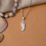将图像加载到图库查看器中, 925 Silver Deity Pendant Necklace | Spiritual Jewelry Gift