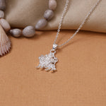 将图像加载到图库查看器中, 925 Silver Durga Pendant Necklace | Hindu Goddess Jewelry