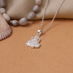 将图像加载到图库查看器中, 925 Silver Goddess Lakshmi Pendant Necklace for Women