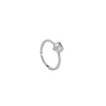 将图像加载到图库查看器中, 925 Silver Heart CZ Ring for Women | Adjustable Jewelry