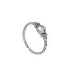 将图像加载到图库查看器中, 925 Silver Cubic Zirconia Adjustable Ring for Women | Gift