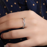 将图像加载到图库查看器中, 925 Silver Cubic Zirconia Ring for Women | Gift Jewelry