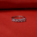 Load image into Gallery viewer, Silver Cubic Zirconia Ring for Women | Daily Wear Jewelry