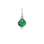 将图像加载到图库查看器中, 925 Silver Emerald Green Teardrop Jewelry Set | Women's Gift