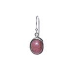 将图像加载到图库查看器中, 925 Silver Rhodochrosite Jewelry Set | Gemstone Earrings & Necklace for Women