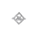 将图像加载到图库查看器中, 925 Silver Diamond Set (Earrings, Necklace, Ring) | Women's Jewelry