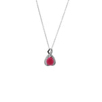 将图像加载到图库查看器中, 925 Silver Ruby Jewelry Set for Women | Gift Idea