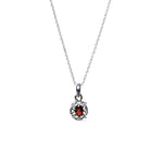 将图像加载到图库查看器中, 925 Silver Garnet Jewelry Set | Women's Gift | Bridal Set