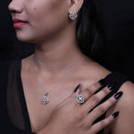 将图像加载到图库查看器中, 925 Silver Cubic Zirconia Jewelry Set | Women's Gift