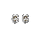 将图像加载到图库查看器中, Silver Citrine Jewelry Set | Earrings, Necklace & Ring for Women