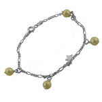 将图像加载到图库查看器中， Silver Pearl Charm Bracelet for Women | Silver Jewelry Gift
