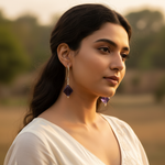 Load image into Gallery viewer, 925 Silver Amethyst Drop Earrings for Women | Gemstone Jewelry
