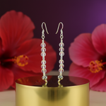 Load image into Gallery viewer, 925 Sterling Silver Clear Stone Drop Earrings for Women | Gift
