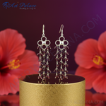 Load image into Gallery viewer, 925 Silver Garnet Drop Earrings for Women | Dangle Jewelry
