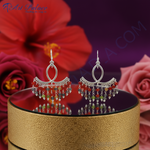 Load image into Gallery viewer, 925 Silver Multi-Gemstone Dangle Earrings | Women&#39;s Jewelry
