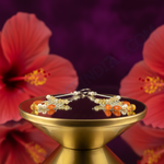 Load image into Gallery viewer, Silver Dangle Earrings with Yellow &amp; Orange Gemstones for Women
