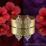 Load image into Gallery viewer, 925 Silver Chandelier Drop Earrings | Statement Jewelry for Women
